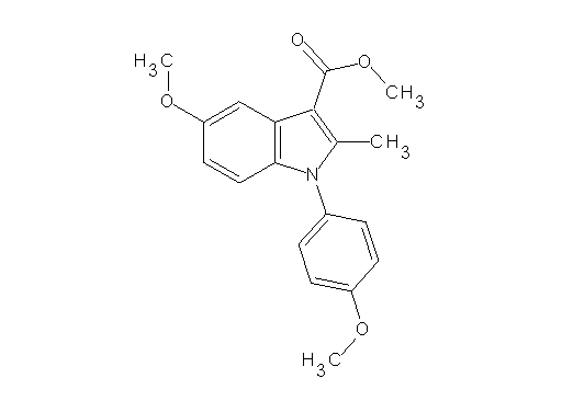 methyl 5-methoxy-1-(4-methoxyphenyl)-2-methyl-1H-indole-3-carboxylate - Click Image to Close