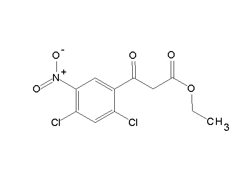 ethyl 3-(2,4-dichloro-5-nitrophenyl)-3-oxopropanoate