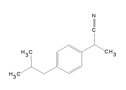 2-(4-isobutylphenyl)propanenitrile