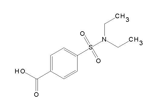 4-[(diethylamino)sulfonyl]benzoic acid