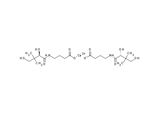 calcium bis{4-[(2,4-dihydroxy-3,3-dimethylbutanoyl)amino]butanoate}