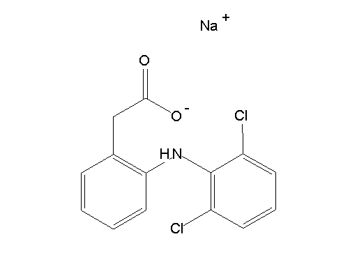 sodium {2-[(2,6-dichlorophenyl)amino]phenyl}acetate - Click Image to Close
