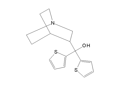 1-azabicyclo[2.2.2]oct-3-yl(di-2-thienyl)methanol