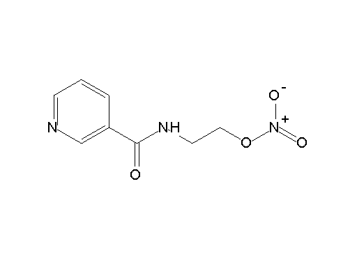 2-[(3-pyridinylcarbonyl)amino]ethyl nitrate