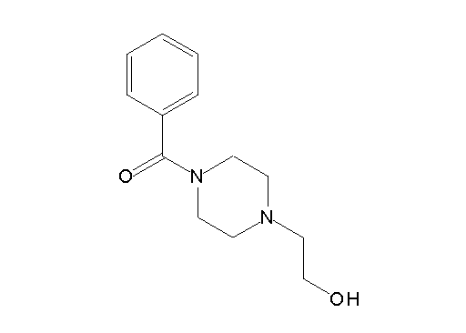 2-(4-benzoyl-1-piperazinyl)ethanol