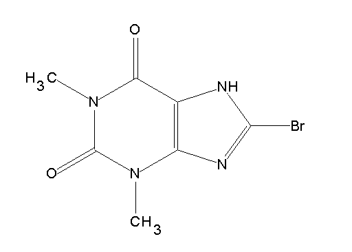 8-bromo-1,3-dimethyl-3,7-dihydro-1H-purine-2,6-dione - Click Image to Close