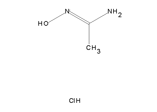 N'-hydroxyethanimidamide hydrochloride