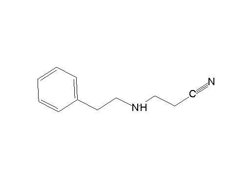 3-[(2-phenylethyl)amino]propanenitrile