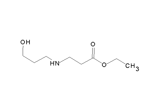 ethyl N-(3-hydroxypropyl)-b-alaninate