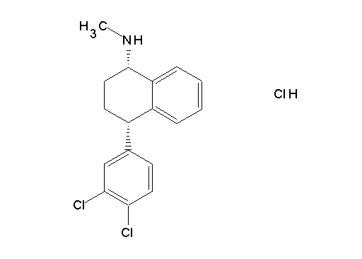 [4-(3,4-dichlorophenyl)-1,2,3,4-tetrahydro-1-naphthalenyl]methylamine hydrochloride