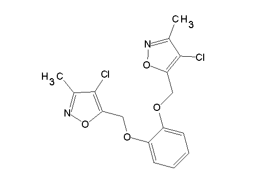 5,5'-[1,2-phenylenebis(oxymethylene)]bis(4-chloro-3-methylisoxazole)