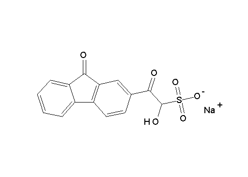 sodium 1-hydroxy-2-oxo-2-(9-oxo-9H-fluoren-2-yl)ethanesulfonate