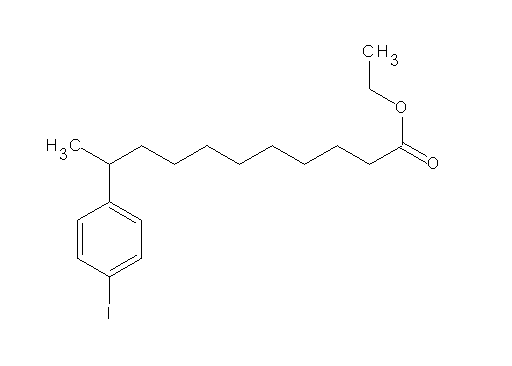 ethyl 10-(4-iodophenyl)undecanoate