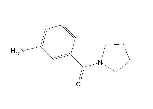 3-(1-pyrrolidinylcarbonyl)aniline - Click Image to Close