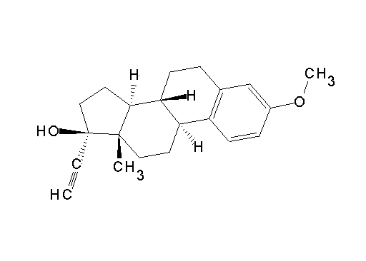 17-ethynyl-3-methoxyestra-1,3,5(10)-trien-17-ol