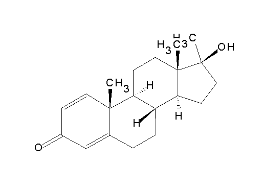 17-hydroxy-17-methylandrosta-1,4-dien-3-one
