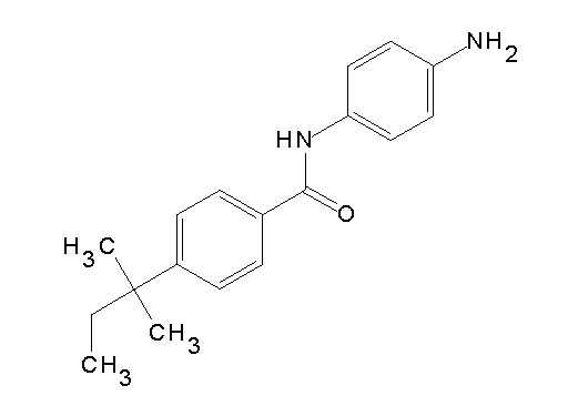 N-(4-aminophenyl)-4-(1,1-dimethylpropyl)benzamide