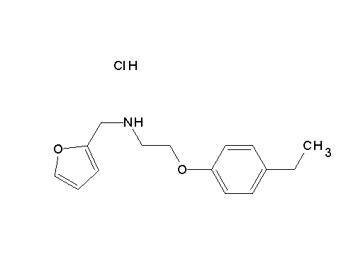 [2-(4-ethylphenoxy)ethyl](2-furylmethyl)amine hydrochloride
