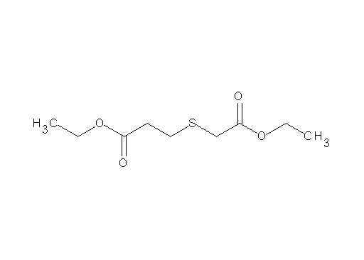 ethyl 3-[(2-ethoxy-2-oxoethyl)sulfanyl]propanoate