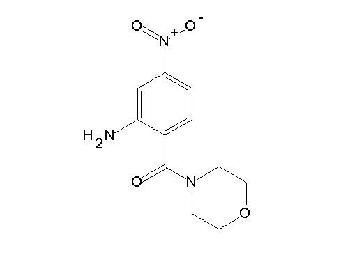 2-(4-morpholinylcarbonyl)-5-nitroaniline