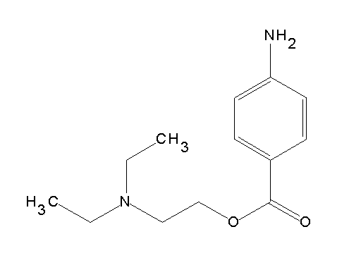 2-(diethylamino)ethyl 4-aminobenzoate