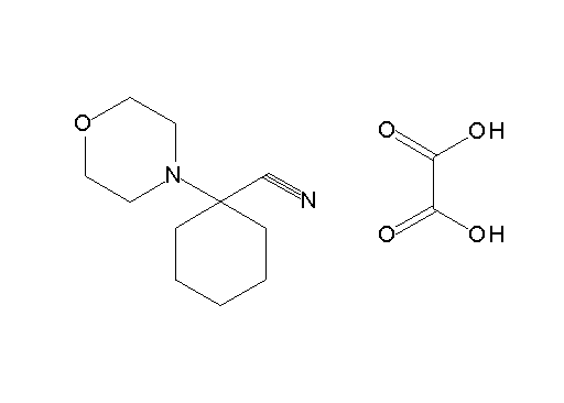 1-(4-morpholinyl)cyclohexanecarbonitrile oxalate