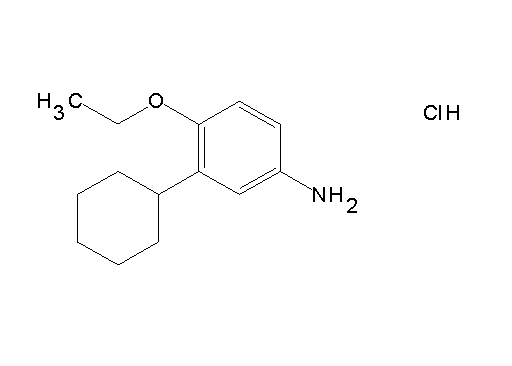 (3-cyclohexyl-4-ethoxyphenyl)amine hydrochloride - Click Image to Close