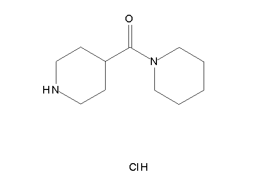 1-(4-piperidinylcarbonyl)piperidine hydrochloride