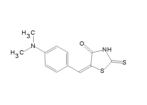 5-[4-(dimethylamino)benzylidene]-2-thioxo-1,3-thiazolidin-4-one