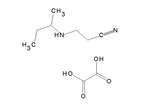 3-(sec-butylamino)propanenitrile oxalate