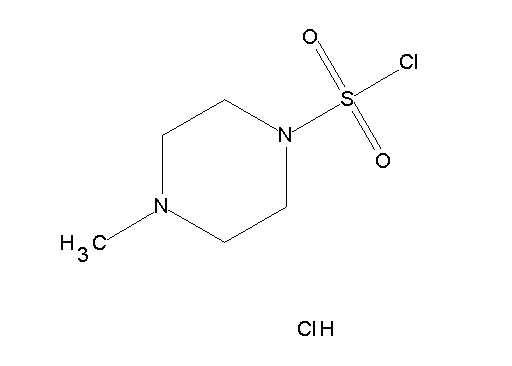 4-methyl-1-piperazinesulfonyl chloride hydrochloride