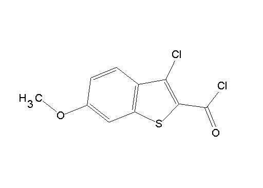 3-chloro-6-methoxy-1-benzothiophene-2-carbonyl chloride
