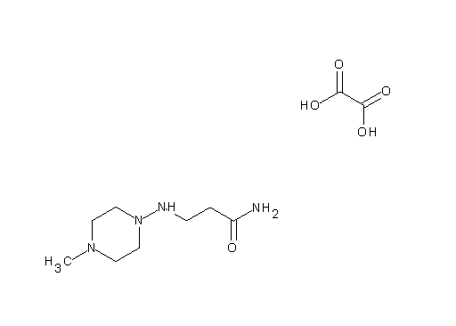 N3-(4-methyl-1-piperazinyl)-b-alaninamide oxalate