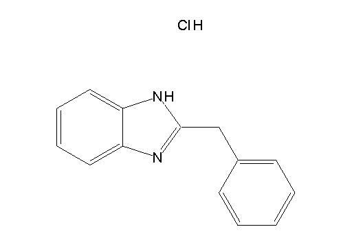 2-benzyl-1H-benzimidazole hydrochloride