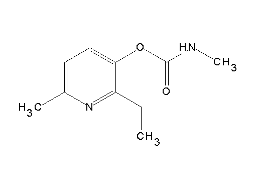 2-ethyl-6-methyl-3-pyridinyl methylcarbamate