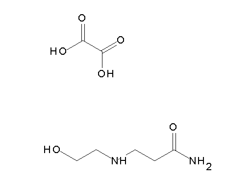 N3-(2-hydroxyethyl)-b-alaninamide ethanedioate (salt)