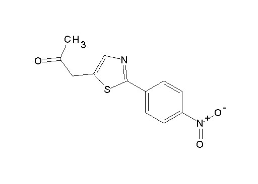 1-[2-(4-nitrophenyl)-1,3-thiazol-5-yl]acetone - Click Image to Close