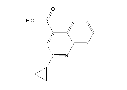 2-cyclopropyl-4-quinolinecarboxylic acid - Click Image to Close