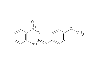 1-(4-methoxybenzylidene)-2-(2-nitrophenyl)hydrazine