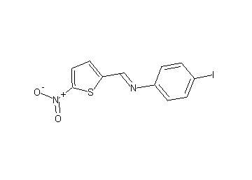 (4-iodophenyl)[(5-nitro-2-thienyl)methylene]amine
