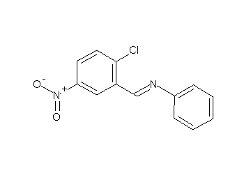 N-(2-chloro-5-nitrobenzylidene)aniline