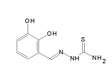 2,3-dihydroxybenzaldehyde thiosemicarbazone 2,3-dihydroxybenzaldehyde thiosemicarbazone