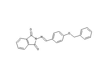 2-{[4-(benzyloxy)benzylidene]amino}-1H-isoindole-1,3(2H)-dione
