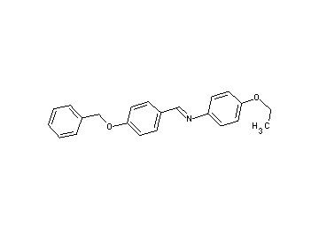 N-[4-(benzyloxy)benzylidene]-4-ethoxyaniline