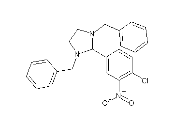 1,3-dibenzyl-2-(4-chloro-3-nitrophenyl)imidazolidine