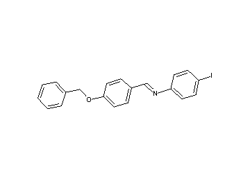 N-[4-(benzyloxy)benzylidene]-4-iodoaniline