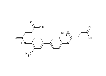 4,4'-[(3,3'-dimethyl-4,4'-biphenyldiyl)di(imino)]bis(4-oxobutanoic acid)