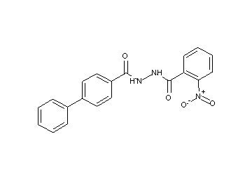N'-(2-nitrobenzoyl)-4-biphenylcarbohydrazide