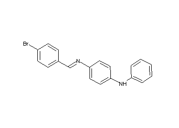 N-(4-bromobenzylidene)-N'-phenyl-1,4-benzenediamine