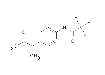 N-{4-[acetyl(methyl)amino]phenyl}-2,2,2-trifluoroacetamide
